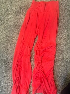 TIGER FRIDAY Red street style pants size child large EUC, worn 1x